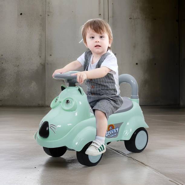 Aedee Premium Quality Kids Push Along Ride on Car Rideons & Wagons Battery Operated Ride On