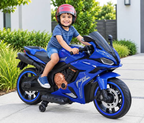 Alstoy Rider-X Electric 12V Rechargeable Kids Toy Bike Battery Operated Ride On