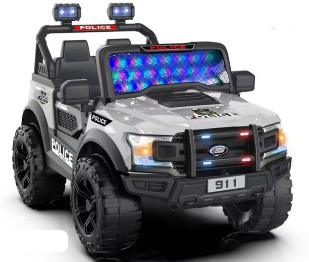PP INFINITY Ford 12V Electric Ride On Jeep For Kids With Remote Control, Music Light 1-6 Yrs Jeep Battery Operated Ride On