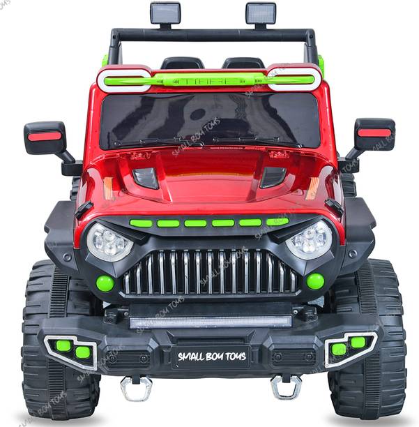 SmallBoyToys 898 RED KIDS BATTERY JEEP Jeep Battery Operated Ride On