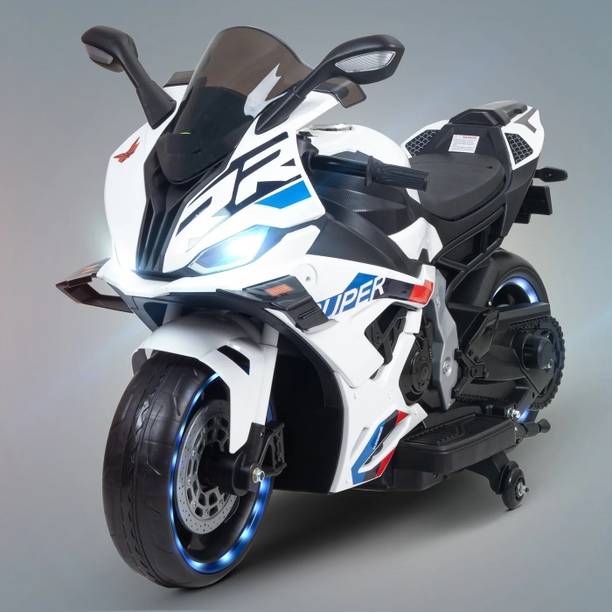 PP INFINITE Big RR Rechargeable 12V Battery Operated Ride On Bike for Kids, 1 to 10 Years Bike Battery Operated Ride On