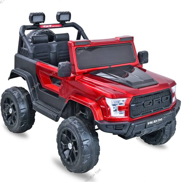 SmallBoyToys FORD 999 RED (1-8YRS) BATTERY KIDS CAR Jeep Battery Operated Ride On
