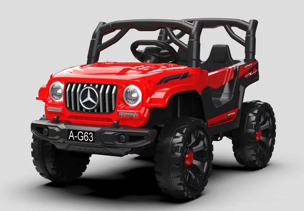 SmallBoyToys MERC RED (1-5YRS) 12V BATTERY Jeep Battery Operated Ride On