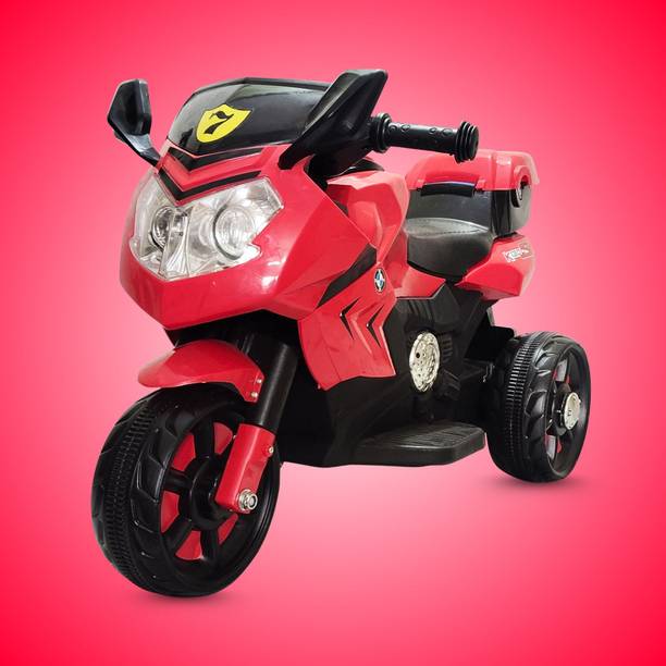 SCRISHOT 3 Wheel Electric Rechargeable Bike For Kids 2 to 6 years Bike Battery Operated Ride On