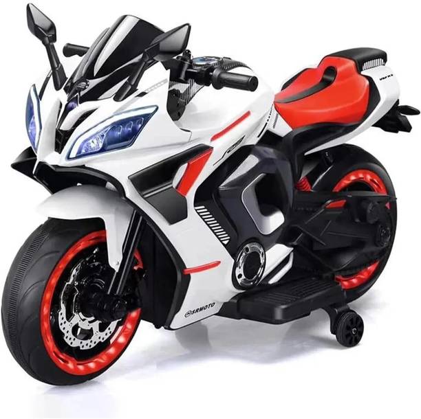 Ebabykart R9 Rechargeable 12V Battery Operated Ride On Bike for Kids, 1 to 7 Years Bike Battery Operated Ride On