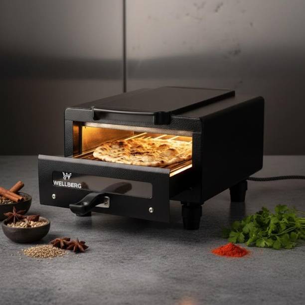 WELLBERG 14-Inch Heavy-Duty Tandoori Pizza Oven for Healthy Roasting and Grilling Needs Electric Tandoor