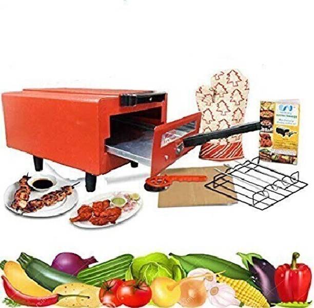 WELLBERG 14-Inch Heavy-Duty Multipurpose Pizza Oven for Grilling, Roasting, and Baking Electric Tandoor