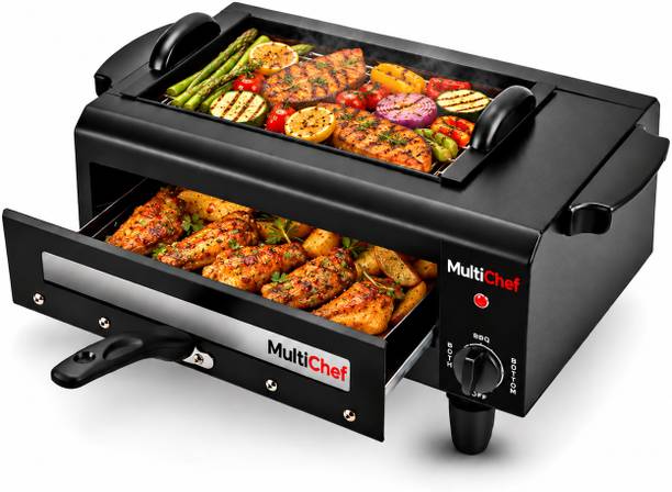 MultiChef 3-in-1 Electric Tandoor Oven 2200W 16 Inch with Grill Bake & Roast Functions Electric Tandoor