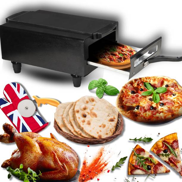 WELLBERG 16-Inch Oil-Free Cooking Appliance | Grill, Bake & Roast | Smoke-Free & Compact Electric Tandoor
