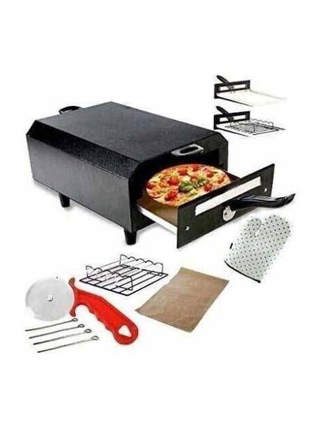 WELLBERG Heavy-Duty 14-Inch Oven for Grilling, Baking, Tandoori, and Oil-Free Cooking Electric Tandoor