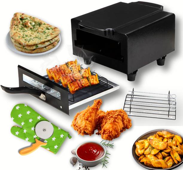 Chefman Mini Pizza Maker Oven | 1500W | Oil-Free Cooking, Grilling, Baking & Roasting Electric Tandoor