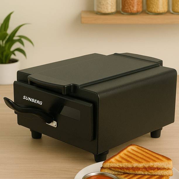 SUNBERG Powerful 1500W Indoor Grill for Roasting, Baking, Tandoori Dishes & More at Home Electric Tandoor