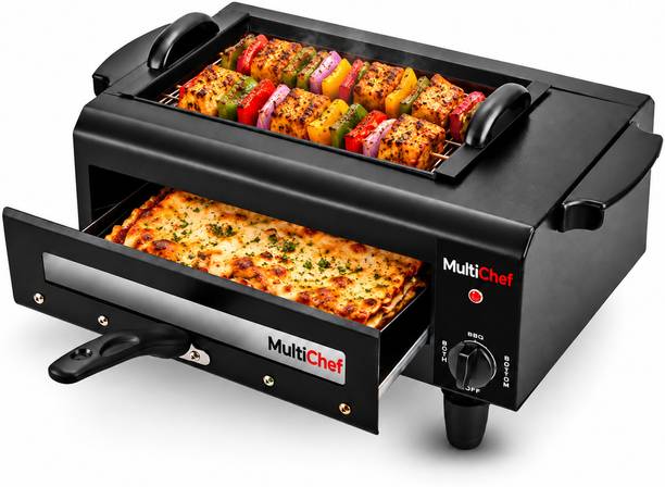 MultiChef Electric Tandoor Oven 2200W 16 Inch for Tandoori Roti Pizza Naan & Kebabs Electric Tandoor