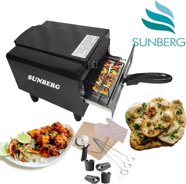 SUNBERG 14inch Multi-Purpose Pizza Maker Oven � Ideal for Baking, Roasting, and Cooking Electric Tandoor