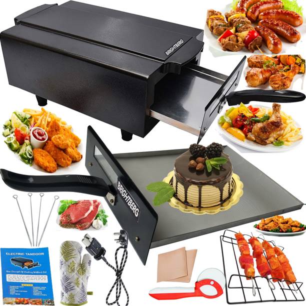 BRIGHTBERG Large Electric Tandoor For Home all Freebies Accessories Electric Tandoor
