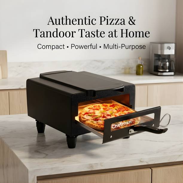 Chefman High-Quality 14Inch Pizza Maker Oven for Classic Oil-Free Cooking � Perfect Home Electric Tandoor
