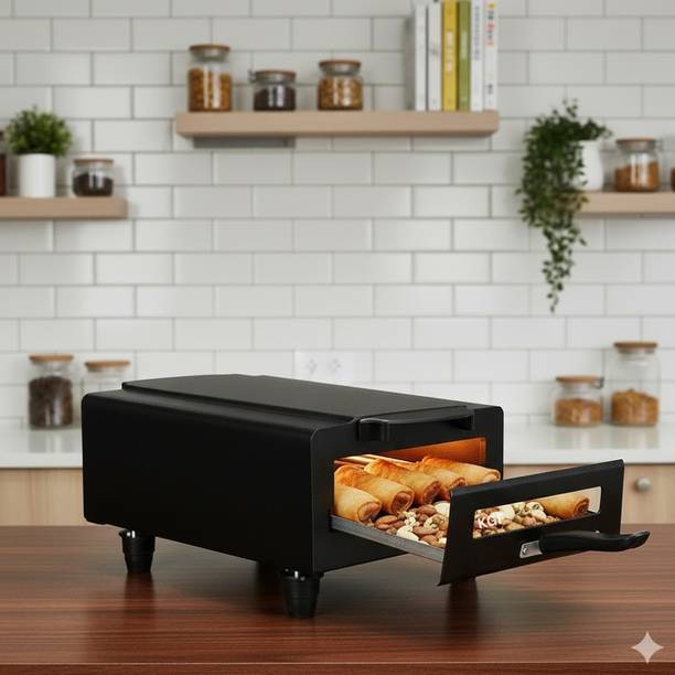 KGF Compact 14 Inch 2000W Grill Oven for Kebabs, Roasts, and Tandoori Cooking Electric Tandoor