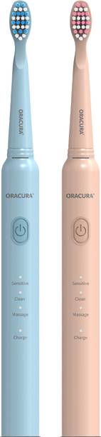 ORACURA Combo of SB200 Sonic Lite Rechargeable Electric Toothbrush