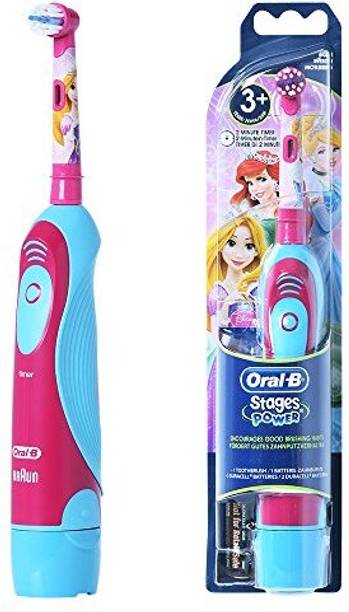 Oral-B D2010 Disney Princess Kids Electric Toothbrush (Black)