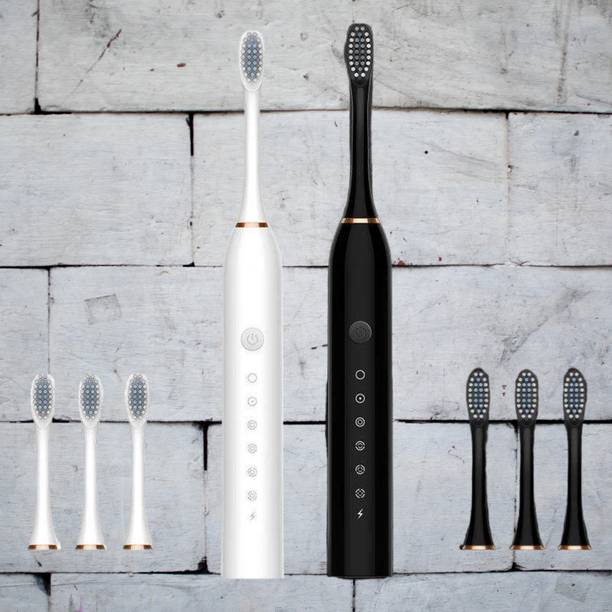 Norvexa Sonic Whitening Toothbrush with USB Rechargeable Handle Electric Toothbrush