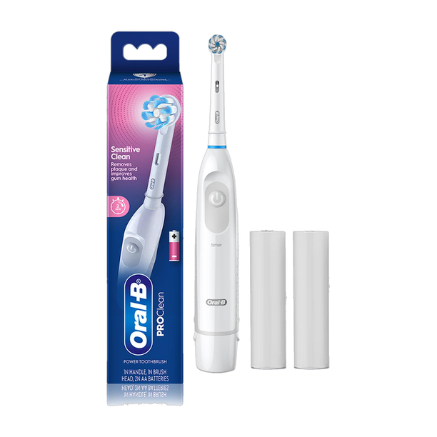 Oral-B Pro Clean. 2 Min Timer, Dentist Inspired Round Brush Head,Battery Electric Toothbrush