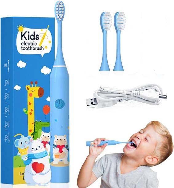 US1984 Sonic Electric Toothbrush for Kids Adults, Rechargeable, Timer, IPX7, 30 Days Electric Toothbrush