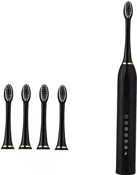 Shiarya USB Rechargeable Tooth Brush IPX7 Waterproof Cleaning Toothbrushes Adults Electric Toothbrush