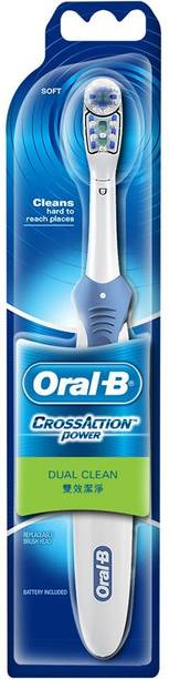 Oral-B Cross Action Battery Powered Cross Action Soft Battery, 90 Day Battery Life, Electric Toothbrush