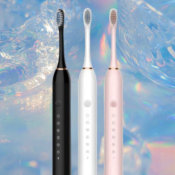 WhiteAura 3-Head Sonic Toothbrush for Advanced Brushing Electric Toothbrush