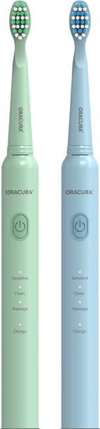 ORACURA Combo of SB200 Sonic Lite Rechargeable Electric Toothbrush