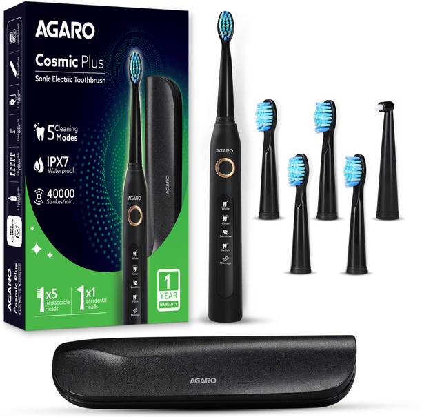 AGARO Cosmic Plus Sonic Electric Toothbrush