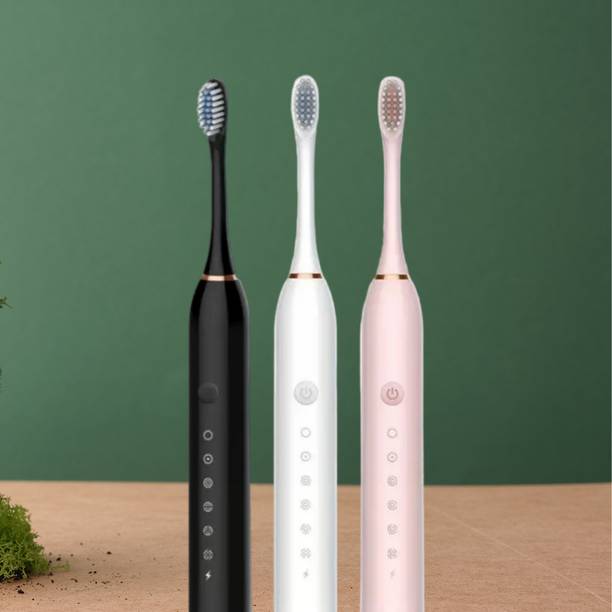 PearlSweep 3-Mode Sonic Brush with Waterproof Body Electric Toothbrush