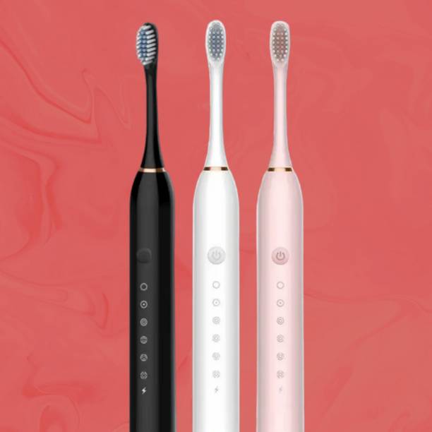 PearlLine Sonic Whitening Toothbrush with USB Rechargeable Handle Electric Toothbrush