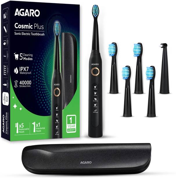 AGARO Cosmic Plus Sonic 33438 Electric Toothbrush