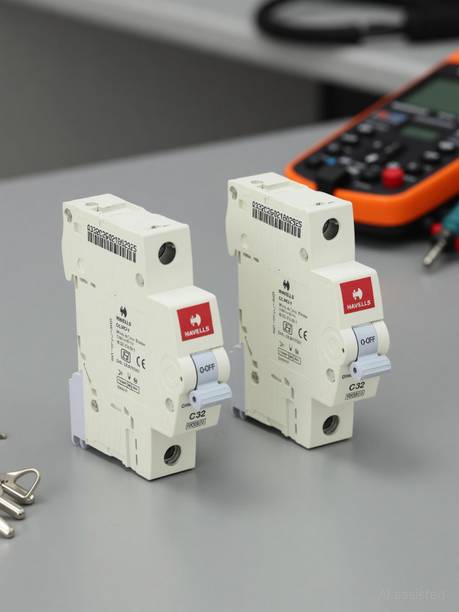 HAVELLS C 32A MCB SP Curve (White) 2 PCS. Packing ! Warranty 3 Year C 32A MCB SP Curve (White) 2 PCS. Packing ! Warranty 3 Year MCB