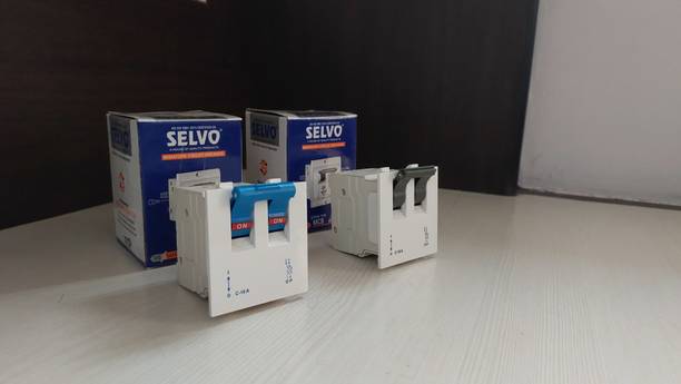 Selvo C-16A Double Pole Modular Mounted Mini MCB (PACK OF 2) MCB