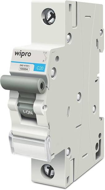 Wipro FINZA Single pole 20A WM20ASPC MCB