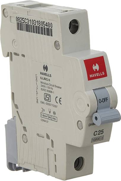 HAVELLS PVC Plastic 25A SP DHMGCSPF025 MCB