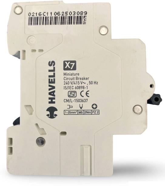 HAVELLS X7_Precise_Performer 7500K 16A SP MCB