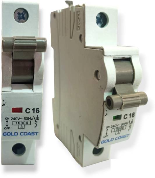 Gold Coast 16A SP C PVC Plastic MCB