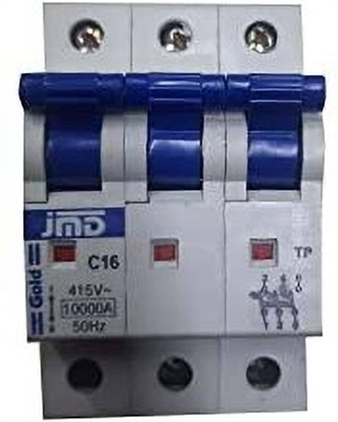 jmD Gold 16A C Curve TP Three Pole MCB JMD16ATP MCB