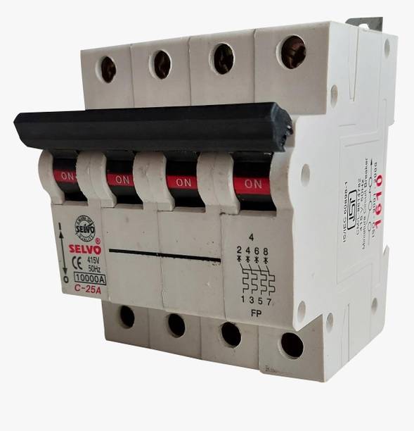 Selvo C-25A FOUR POLE (CLASSIC) Series MCB