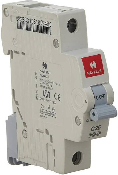 HAVELLS PVC Plastic 25A SP DHMGCSPF025 MCB