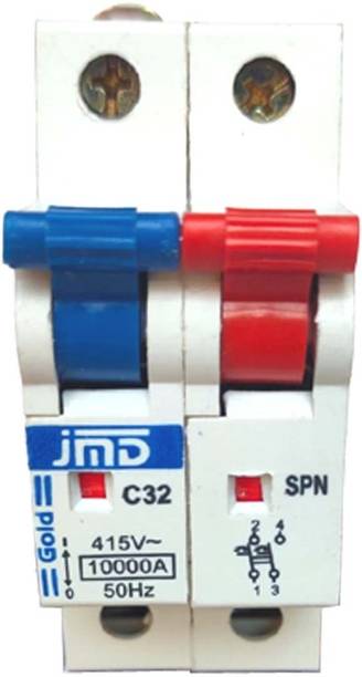 jmD Gold 32Amp C Curve Single Pole Neutral SPN JMDSPN32A MCB
