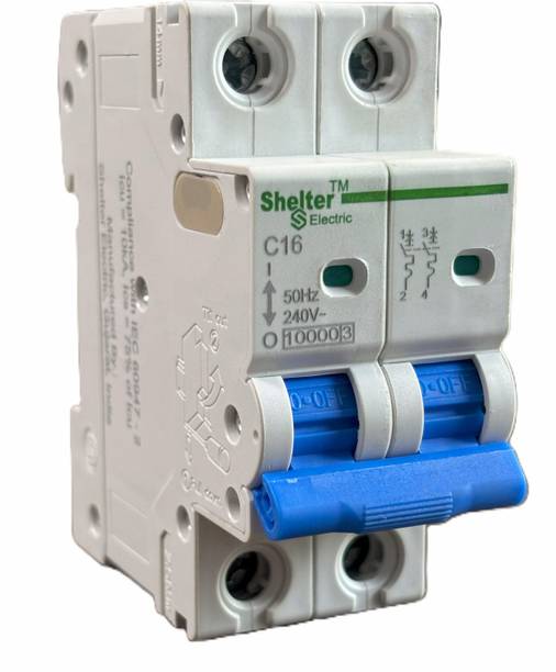 shelter electric Shelter DP 16A AC MCB AC102P16C MCB