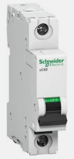 Schneider Electric MCB, Acti9 xC60, 1P, 20A, C curve, 10kA(pack of 5) A9N1P20C MCB