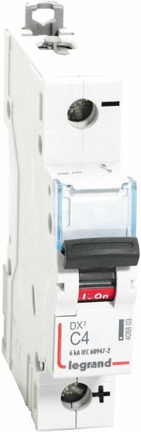 Legrand 408803 - 4A SP 6kA DC:250V DX3 MCB 408803 MCB