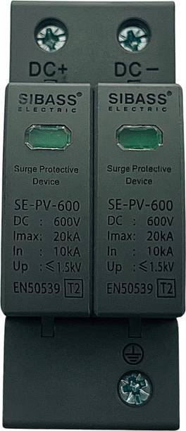 DAYSTAR SOLAR SIBASS ELECTRIC 600V 2 POLE SURGE PROTECTION DEVICE (SE-PV-600DC) FOR DC MCB
