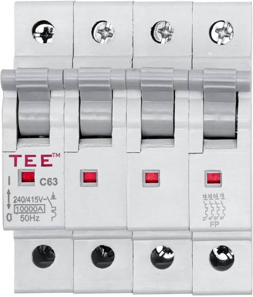 The Elite Electrotek Miniature Circuit Breaker, Overload & Surge Protection, Home and Industrial Use MCB Triple POLE 10 AMP 240V MCB