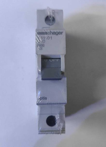 Hager Single Pole MCB 10A Y11101 MCB